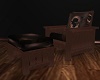 Western Chair with stool