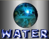 WATER support sticker
