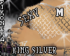 KING SILVER TOP SEXY HOT