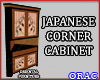 Japanese Corner Cabinet