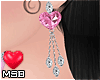 B | Pink Valentin Earing