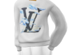 lv white sweater
