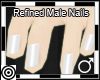 *m White Refined Nails M