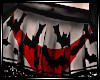 [L] Red Bat Skirt RLL