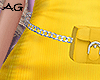 AG. Yellow Belt Bag