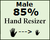 Hand Scaler 85% Male