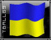 Ukraine Flag animated