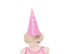 Dunce White on Pink