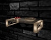 black gold coffee table