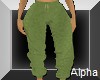 AO~ Green silk sweats