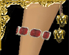 red bracelet R