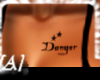 [A] danger boob tattoo 