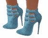 Pale Blue Boots