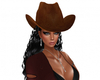 Cowgirl Hat (Brown)