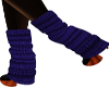 Purple Leg Warmer w/Shoe