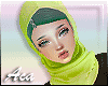 Hijab Yellow Green Ninja