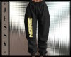 [J] Noire Baggy Joggers
