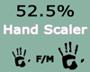 Hand Scaler 52.5% M/F