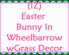 Bunny In Wheelbarrow