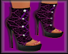 (JT)Boots Purple Lace