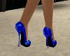 Blue Swirl Pumps