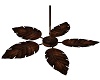 animated  wood leaf fan