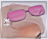 Ӂ Hot pink up glasses!