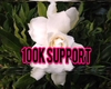 100k Support Sticker
