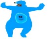 (choco) Sweety blue Bear