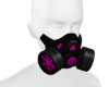 Pink/Black Gas Mask