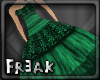 [F] Green PROM Dress