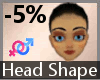 Head Shaper Thin -5% F A