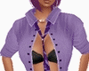 ROPA SEXI  CAMISA LILA