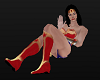 Floating Wonder Woman