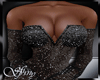 S* Glitter Dress Blk