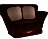 brown cuddle chair