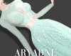 Diamond Gown Cyan