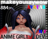 Anime Girl 1B Avatar