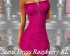 Jeans Dress Raspberry RL