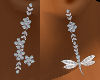 !Mwok dragonfly earrings