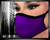 |W| Purple Knit Mask F