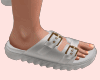 $M$ Sumer-White Sandals