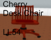 Cherry Wood Desk Chair