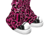 y2k cheetah pink