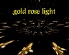 gold rose light