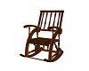 *J* Wooden Rocking Chair
