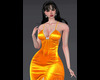 Orange Sexy Dress
