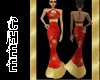 *Chee: RedGold Star Gown
