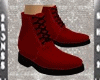 MP Red Ankle Boots