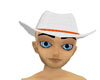 gray cowboy hat